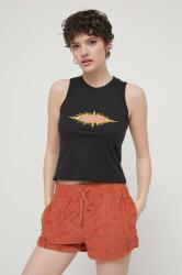 Volcom pamut top fekete - fekete XL