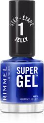 Rimmel Super Gel gel de unghii fara utilizarea UV sau lampa LED culoare 015 Gummy Jelly 12 ml