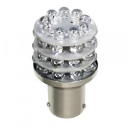 LAMPA BA15S (P21W) 12V izzó 1 db, fehér (0158444) (0158444)