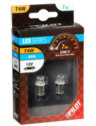 LAMPA 12V BA9S (T4W) 1 LED dióda, fehér színű (0158404) (0158404)