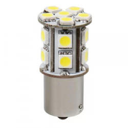 LAMPA SMD 18 LED, 12V BA15S, fehér (0157934) (0157934)