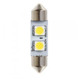 LAMPA 2 SMD 12V SV8, 5-8 (C5W) 10x35mm, fehér, 1db (0158446)