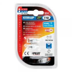 LAMPA SMD 1 Led pár 12V T10 (1W), piros (0158147)