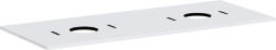 Hansgrohe Xilesa E blat 137.5x55 cm alb 54280700 (54280700)