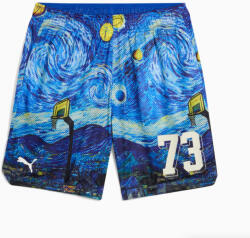 PUMA Dylan Exhibit 7" AOP Short rövidnadrág Kék XL (630476-01-XL)