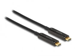 Delock Aktív optikai video kábel USB-C csatlakozóval 4K 60 Hz 5 m (DL-84090)