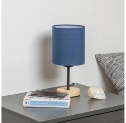 Brilagi Brilagi - Asztali lámpa NUBILA WOOD 1xE27/25W/230V tölgy/sötét kék BG1567H (BG1567H)