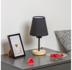 Brilagi Brilagi - Asztali lámpa NUBILA WOOD 1xE27/25W/230V tölgy/fekete BG1567A (BG1567A)