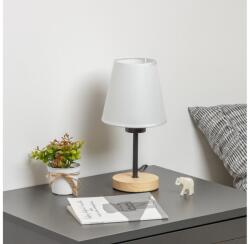 Brilagi Brilagi - Asztali lámpa NUBILA WOOD 1xE27/25W/230V tölgy/fehér BG1567F (BG1567F)