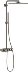 GROHE Euphoria SmartControl zuhany készlet fal termosztáttal trópusi zuhany opcióval Brushed Hard Graphite 26508AL0