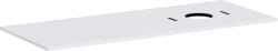 Hansgrohe Xilesa E szekrény feletti pult 137.5x55 cm fehér 54279700