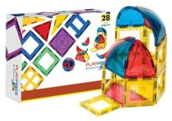 Playmags Mágneses lapok 3D Dome Playmags 164 - 28 db készlet (164)