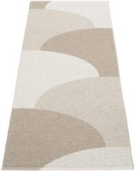 Pappelina Covor tip traversă pentru interior și exterior bej 70x180 cm Hill Dark Linen - Pappelina Covor