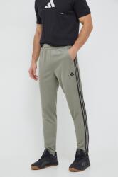 Adidas edzőnadrág Training Essentials Base szürke, nyomott mintás, IT5412 - szürke M