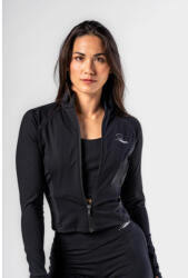 NEBBIA Deni x NEBBIA Fitness Zip Tracktop 314 fekete, XS