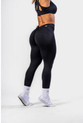 Nebbia V-Cut Lace-Up Sculpting Leggings OWN YOUR POWER 426 fekete, M