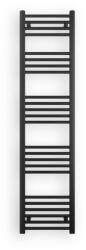 Welland Fekete 400x1600mm törölközőszárítós fürdőszobai radiátor Welland Lux | Készletről | Gyors kiszállítással (CN1600400BL)