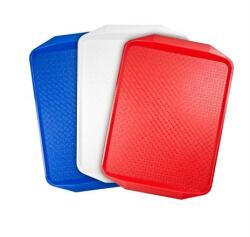  Tálca, műanyag, szögletes, 43x28 cm, fehér