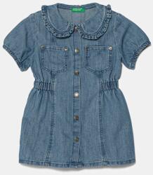 United Colors of Benetton gyerek farmerruha mini, harang alakú, 41DWGV029 - kék 82