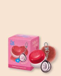 FWEE Balsam cremos pentru obraji și buze și breloc Lip&Cheek Blurry Pudding Pot + Pendant Keyring - 5 g No. Rd04 Fav