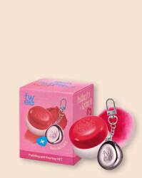 FWEE Balsam cremos pentru obraji și buze și breloc Lip&Cheek Blurry Pudding Pot + Pendant Keyring - 5 g No. Rd02 Mule
