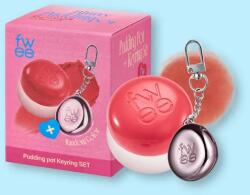 FWEE Balsam cremos pentru obraji și buze și breloc Lip&Cheek Blurry Pudding Pot + Pendant Keyring - 5 g No. Cr01 Dear