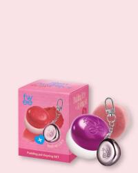 FWEE Krémes balzsam ajkakra és orcákra, kulcstartóval Lip&Cheek Blurry Pudding Pot + Pendant Keyring - 5 g No. Mv02 Hurt