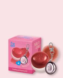 FWEE Krémes balzsam ajkakra és orcákra, kulcstartóval Lip&Cheek Blurry Pudding Pot + Pendant Keyring - 5 g No. Rs02 Lyrics