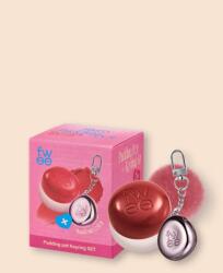 FWEE Krémes balzsam ajkakra és orcákra, kulcstartóval Lip&Cheek Blurry Pudding Pot + Pendant Keyring - 5 g No. Rs05 Film