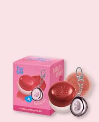 FWEE Krémes balzsam ajkakra és orcákra, kulcstartóval Lip&Cheek Blurry Pudding Pot + Pendant Keyring - 5 g No. Rs01 Feel'N