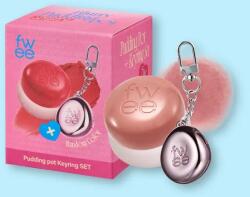 FWEE Krémes balzsam ajkakra és orcákra, kulcstartóval Lip&Cheek Blurry Pudding Pot + Pendant Keyring - 5 g No. Nd03 Without