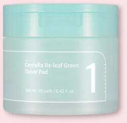 Numbuzin Tonizáló korongok centella kivonattal No. 1 Centella Re-Leaf Green Toner Pad - 190 ml / 70 db