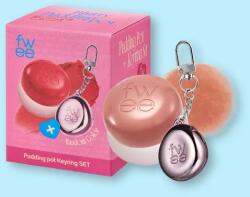 FWEE Krémes balzsam ajkakra és orcákra, kulcstartóval Lip&Cheek Blurry Pudding Pot + Pendant Keyring - 5 g No. Nd05 Be