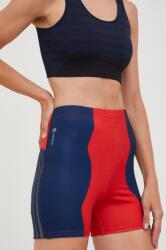 adidas Performance rövidnadrág futáshoz Marimekko női, piros, mintás, magas derekú - piros M
