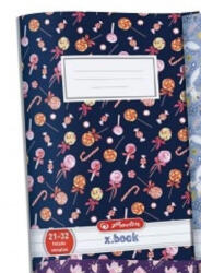 Herlitz kockás füzet, Sweet, A5/27-32 (1 db) (H_2025_015)