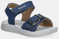 Geox gyerekszandál bőrből LIGHTFLOPPY sötétkék, B555SA. 00032 - sötétkék 20
