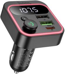hoco. E85 FM-transzmitter - Fekete