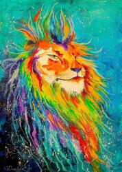 Enjoy - Puzzle Leul Curcubeu - 1 000 piese Puzzle