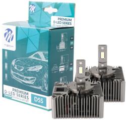 m-tech Set 2 bucati Bec LED D5S, 8400lm, 6000K, Plug Play cu CANBUS (LZXD5S)