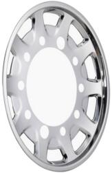 TruckKing Capac roata fata TUNA din Inox 22.5 x11.75 ET135, 10 Gauri, PCD 335mm, Fixare pe Suruburi (1675225135)