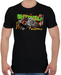 printfashion Chainsaw Man - Férfi póló - Fekete (17376151)