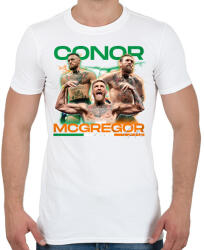 printfashion Conor McGregor - Férfi póló - Fehér (17340952)