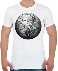printfashion Repedt hold - Férfi póló - Fehér (17096660)