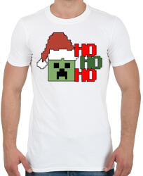 printfashion Karácsonyi creeper - Férfi póló - Fehér (16874718)