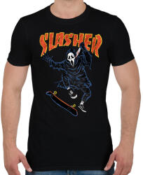 printfashion Slasher - Férfi póló - Fekete (16903071)