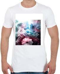printfashion virágok 4 - Férfi póló - Fehér (17325678)