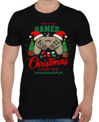 printfashion Gamer pajama (2) - Férfi póló - Fekete (17186662)