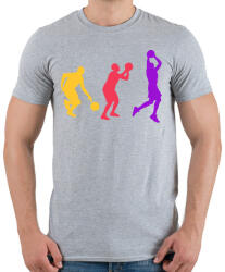 printfashion Kosarasok - Férfi póló - Sport szürke (17052036)