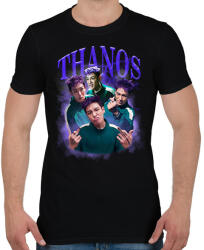 printfashion Thanos - Squid Game 2 - Férfi póló - Fekete (17256023)