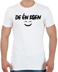 printfashion De én igen - Páros póló fekete - Férfi póló - Fehér (17246588)